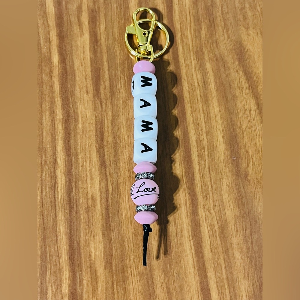 Mama I Love You Keychain
